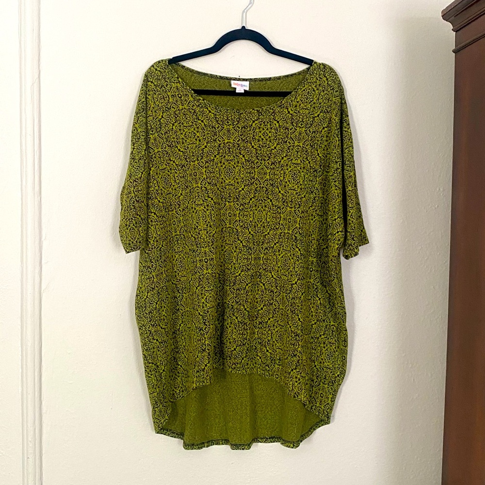 Oversized LuLaRoe shirt
